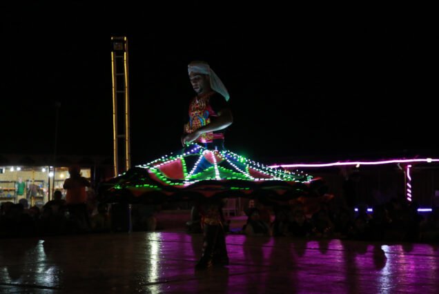 tanoura dance show in desert safari