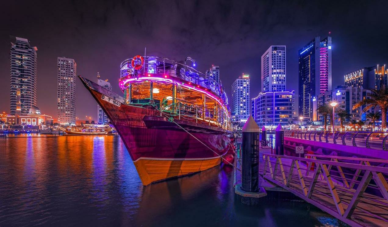 Dhow Cruise Dubai Marina - All You Need To Know Dhow cruise with dinner in dubai marina