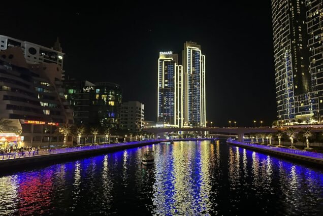 dhow cruise dubai view